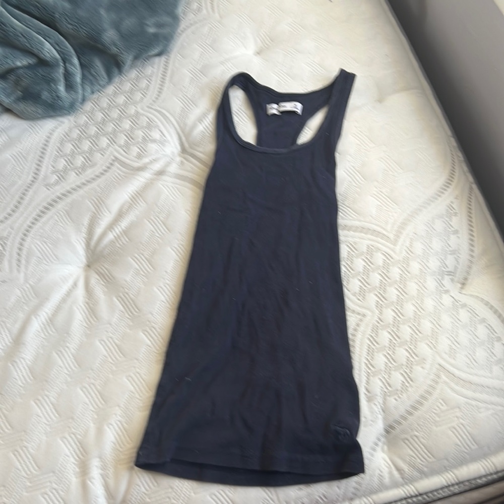 Navy blue Abercrombie tank top